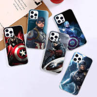 DX-24 Captain America Silicon อ่อนนุ่ม Clear เคสโทรศัพท์ Tecno Spark 2 Camon 4 7P 5 17P Go 6 8 17 16 7 AIR 15 POP Pro Lite Pro