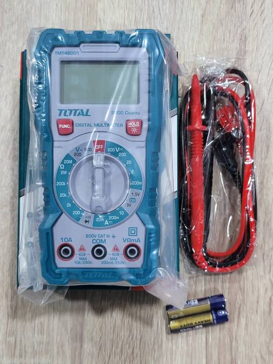 total-ดิจิตอล-มัลติมิเตอร์-รุ่น-tmt46001-digital-multimeter-โอห์มมิเตอร์-ของแท้-สินค้าพร้อมส่ง