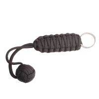 ตลับลูกปืนโลหะพวงกุญแจ Paracord สำหรับตั้งแคมป์ LSS3825กลางแจ้งป้องกันการเอาชีวิตรอดแบบฉุกเฉินปกป้องหมัดของลิงตั้งแคมป์