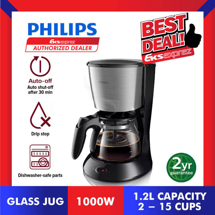 Philips HD7462 Daily Collection Coffee maker (HD7462/20) Lazada