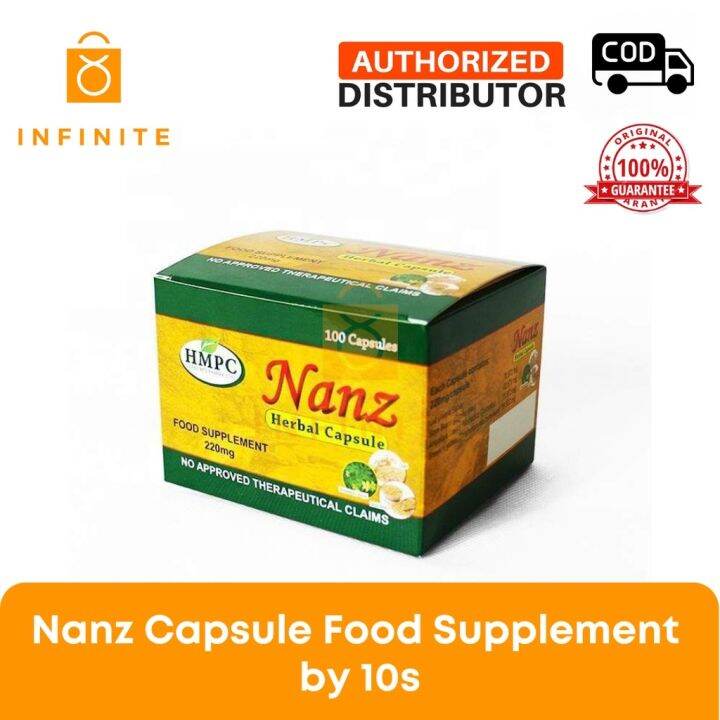 Nanz Capsule Food Supplement by 10s Lazada PH