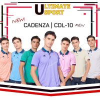 ใหม!! เสื้อโปโลผู้ชาย CADENZA (คาเดนซ่า) รุ่น CDL-10 MEN ผ้า Micro polyester 100% ชมพู ฟ้า ส้มขาว ม่วง ครีม เขียว