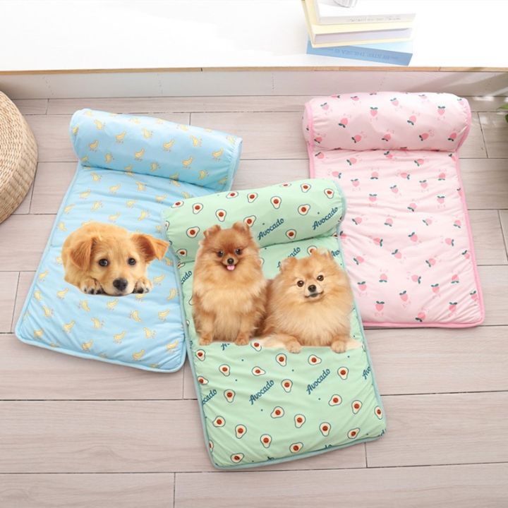 cooling-mat-สำหรับสุนัข-pet-summer-lounger-sleeping-pads-ไม่จำเป็นต้องแช่แข็งหรือแช่เย็นสำหรับใช้ในร่มกลางแจ้ง