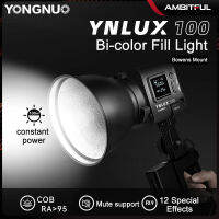 Yongnuo YNLUX100สองสี3200-5600พันไฟ LED 100วัตต์แบบพกพามือถือกลางแจ้งยิงแสงวิดีโอถ่ายภาพแสง