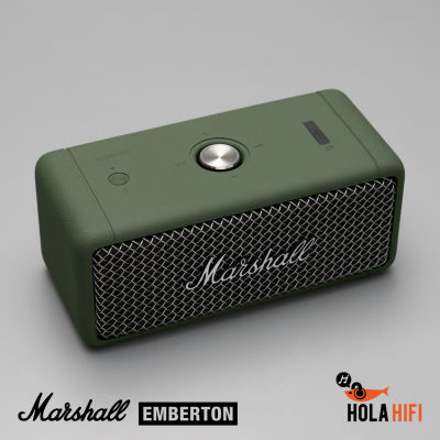 Marshall Emberton ลำโพงบลูทูธ พกพา สินค้าของแท้ พร้อมการรับประกัน 1ปี Hola-hifi