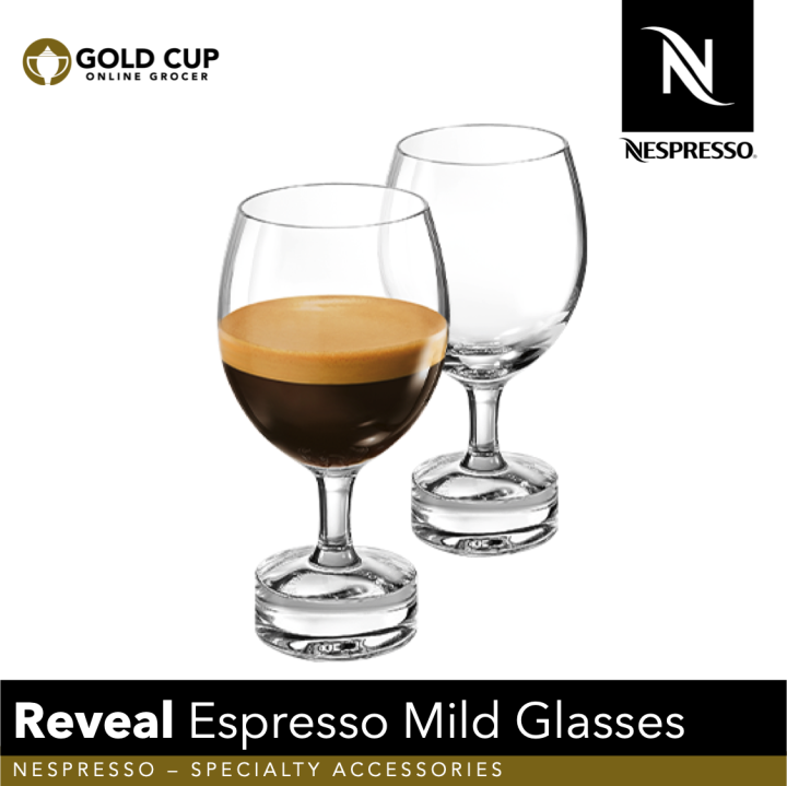 Nespresso Original Reveal Espresso Mild Glasses Lazada PH