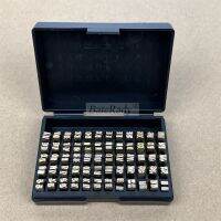 ตัวอักษร DY-8 Baterady 2X3x1 5มม. เครื่องโค้ดดิ้งตัวอักษร2X4x15mmbrass มีความยืดหยุ่น