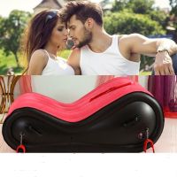 Inflatable Chair Outdoor Sofa Bed Inflatable Lounger Air Camping Sofa For Living Room Adult Love Chair Beach Garden Exotic