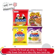 Mì Trẻ Em Enaak Snack Indonesia Ăn Sống Dạng Gói Lẻ