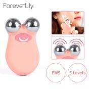 foreverlily Mini Microcurrent Nâng Cơ Mặt Máy Căng Da Trẻ Hóa Spa Sạc USB