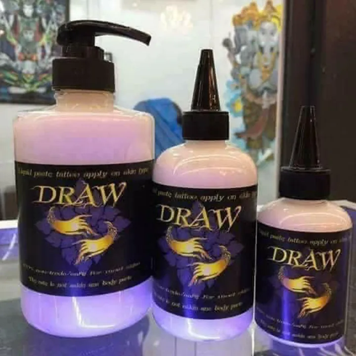 draw-stencil-น้ำยาลอกลายขวด-ขนาด4ออนซ์-ผลิตในประเทศไทย-เจลลอกลายสัก-tattoo-stencil-transfer-gel-4oz