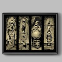 【hot】♕☬✟  5d Painting Nightmare Before Mosaic Disneyland Haunted Mansion Decoration