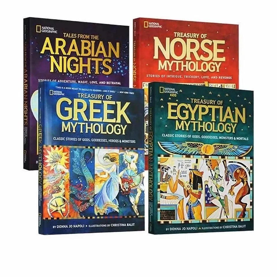 Norse　Greek　and　Books:　Geographic　Nights　Lazada　PH　Mythology　the　Egypt　Thousand