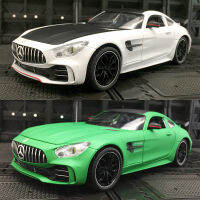 ร้อนแรง1:24 Benz GT จำลองรถของเล่นยานพาหนะรุ่นโลหะอัลลอยของขวัญรถดึงกลับรถของเล่น4เปิดประตู