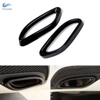 For Mercedes Benz B C E GLC CLA GLS GLE Class W246 X253 W205 W166 X166 W212 W213 C117 Car Tail Muffler Exhaust Pipe Cover Trim