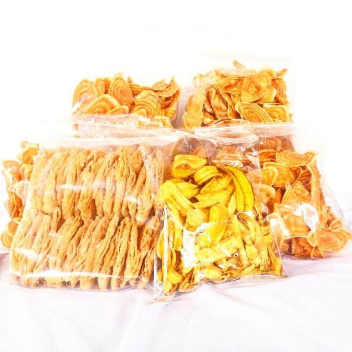 Kerepek Bawang, Kuih Tiram, Kerepek Pisang, (Combo 10) | Lazada