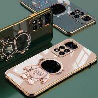 เคสสำหรับ Xiaomi ชุบหรูหรา Redmi Note 11 10 9 Pro Plus Max 9S 10S 11 S 10 9 11 S 9Pro 10Pro 11Pro กระเป๋าใส่ของตั้งได้
