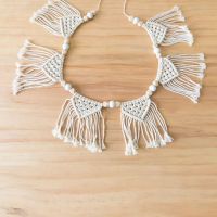 Children39 Macrame Taperstry; S ห้อง Macrame ที่ทำด้วยมือแขวนผนังสำหรับเด็ก