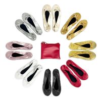 hot【DT】 After Patry Shoes Ballet Flats Fold up Shoe Prom Roll for Bridal Wedding