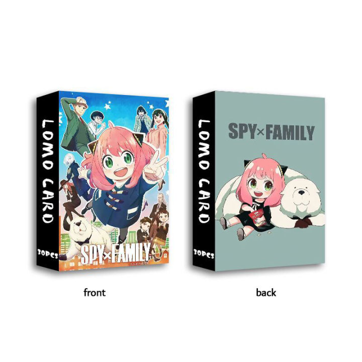 lomo-card-30p-anime-spy-x-family-chainsaw-man-tokyo-revengers-genshin-impact-การ์ดแบบ-2-ด้าน-โค้งมน-ไร้ขอบ-ขนาด-8-7-5-7-ซม-สปาย-แฟมิลี-เชนซอว์แมน