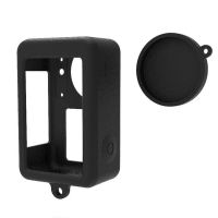 For Action 3 Sleeve Housing Case Frame + Lens Cap Cover Silicon Protective Cover Case