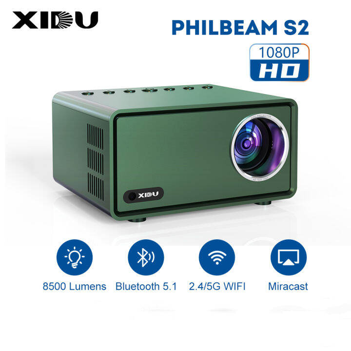 【New Arrival】XIDU S2 Portable Projector for Cellphone Laptop 1080p Mini ...