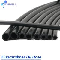 Fluorine Rubber Tubing Petrol Diesel Oil Hose Pipe Fuel Tube Heat Resistance Corrosion Resistance ID 2mm 3mm 4mm 5mm 6mm 7-16mm