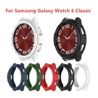 Screen Protector Case Cover For Samsung Galaxy Watch 6 Classic 43mm/47mm Smart Watch Protective Cover Bumper Shell Frame