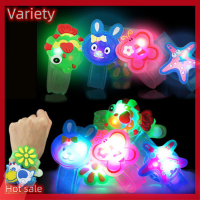 Variety ✨Hot Sale✨ ไฟฉาย LED ข้อมือนาฬิกาสร้อยข้อมือของเล่นการ์ตูนน่ารักฮาโลวีนคริสต์มาสเด็กของขวัญ