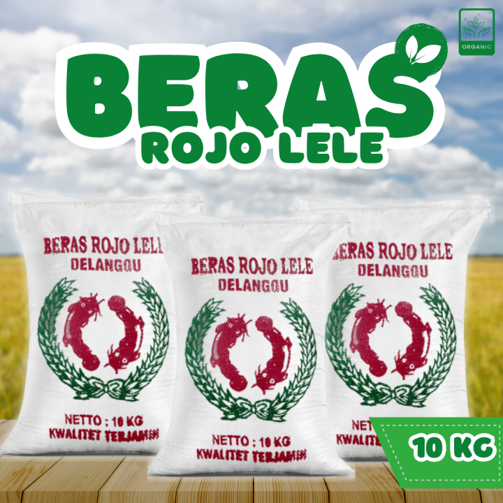 Beras Pulen Rojo Lele Delanggu Kemasan 5 Kg Dan 10 Kg Promo Spesial