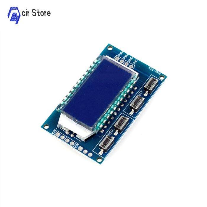 PWM Signal Generator Board Module na may LCD Display na may adjustable