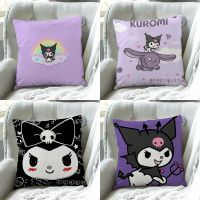 Double-sided Printed Pillowcase Kuromies Series 40x40cm Short Plush Material Sofa Cushion Cover Home Decoration Pillowcase