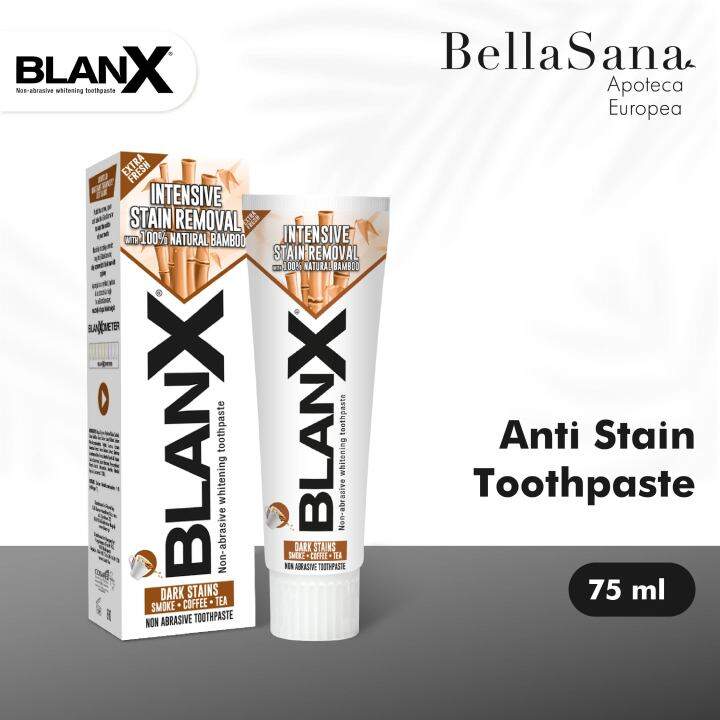 BLANX INTENSIVE STAIN REMOVAL TOOTHPASTE Lazada