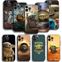 Soft Silicone Cover Phone Case For iPhone 14 13 12 11 Pro Max 6 6S 7 8 Plus X XS XR 12 13 Mini Shell Mandalorian Yoda Baby  Screen Protectors