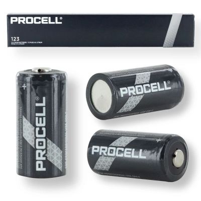 ถ่าน Procell by Duracell ขนาด CR123A 3V ก้อน ของแท้ สามารถออกใบกำกับภาษีได้