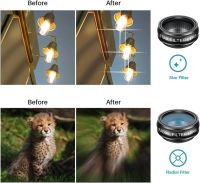 ชุดเลนส์กล้องถ่ายรูปโทรศัพท์มือถือ10ใน1,มุมกว้าง,แมโคร,เทเลโฟโต้,Fisheye,รัศมี,CPL,ลานตาและสามารถใส่ได้กับ iPhone ชุดฟิลเตอร์เลนส์ดาว Samsung Android และสมาร์ทโฟนส่วนใหญ่TH