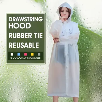 Long EVA Material Plastic Raincoat Waterproof Translucent Rain Coat for  Adults - China Non-Disposable Raincoats and Waterproof Raincoats price
