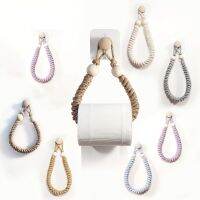 ▣▤♚ 1PC Multifunctional Decoration Home Towel Rack Bathroom Hemp Rope Paper Holder Wall-mounted Fashion DIY