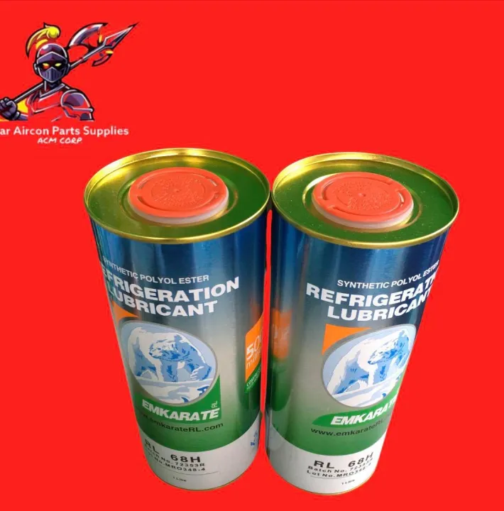 2PC Emkarate Oil RL 68H Car Aircon Parts and Supplies Quality Oil Lazada PH