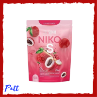 1 ถุง Niko S Fiber นิโกะ  เอส ไฟเบอร์ ผงบุกชงดื่ม รสลิ้นจี่ บรรจุ 5 ซอง