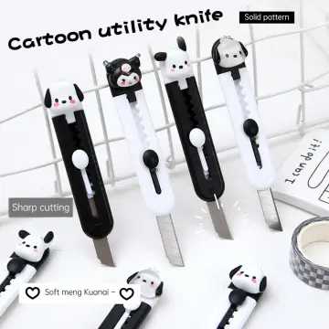 1pc Cute Cat Paw Utility Knife, Transparent Cat Paw Utility Knife, Box  Cutter, Stationery Cutter, Art Knife, Paper Cutter, Stationery Supply 