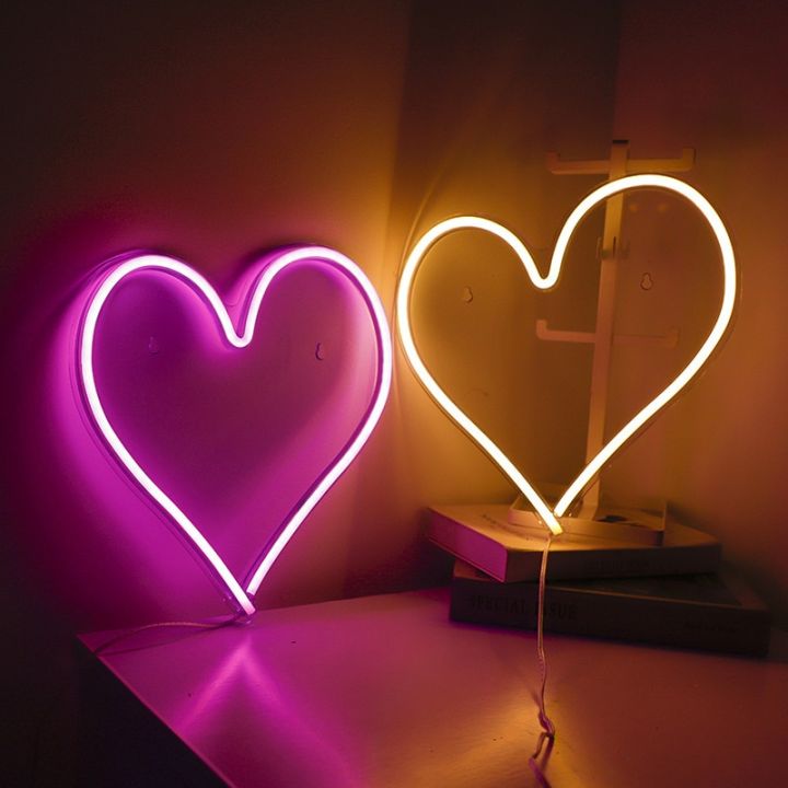 ป้ายแสงนีออน-led-ป้ายแขวนผนังปากการูปหัวใจรูปหัวใจศิลปะบนผนังสำหรับบาร์ห้องนอนห้องนั่งเล่นตกแต่งห้องเด็ก-partyhome