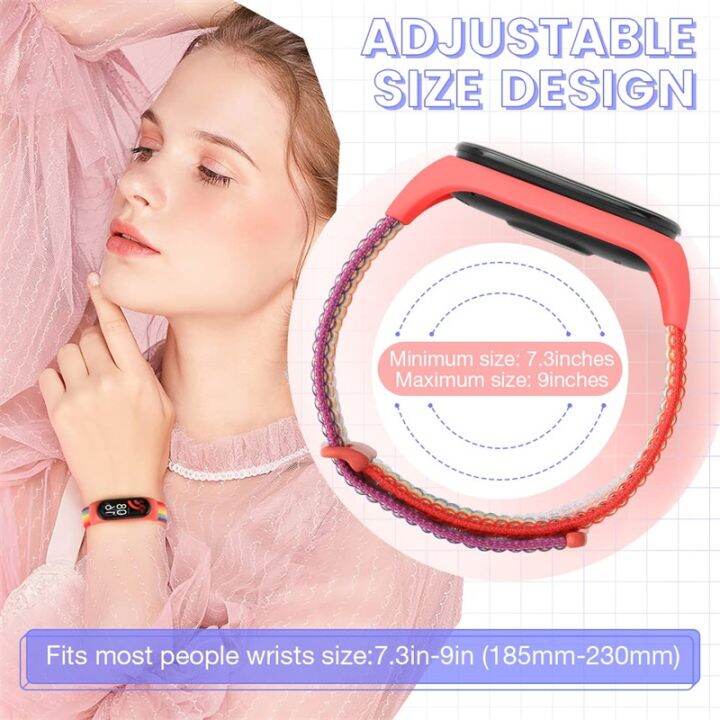 nylon-strap-for-xiaomi-mi-band-6-bracelet-watchband-pulsera-correa-strap-miband-bracelet-wristband-sport-loop-mi-band-7-6-5-4-3