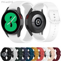 Silicone Strap For Samsung Galaxy Watch 4 classic 46mm 42mm smartwatch Ridge Sport Bracelet Galaxy Watch 4 44mm 40mm band