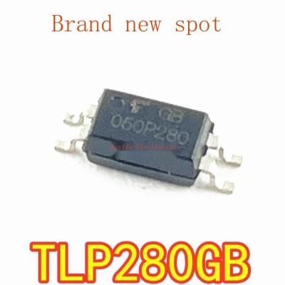10ชิ้นใหม่สีดำ TLP280-1 TLP280-1GB ซิลค์สกรีน P280 GB TLP280GB SOP4 Optocoupler