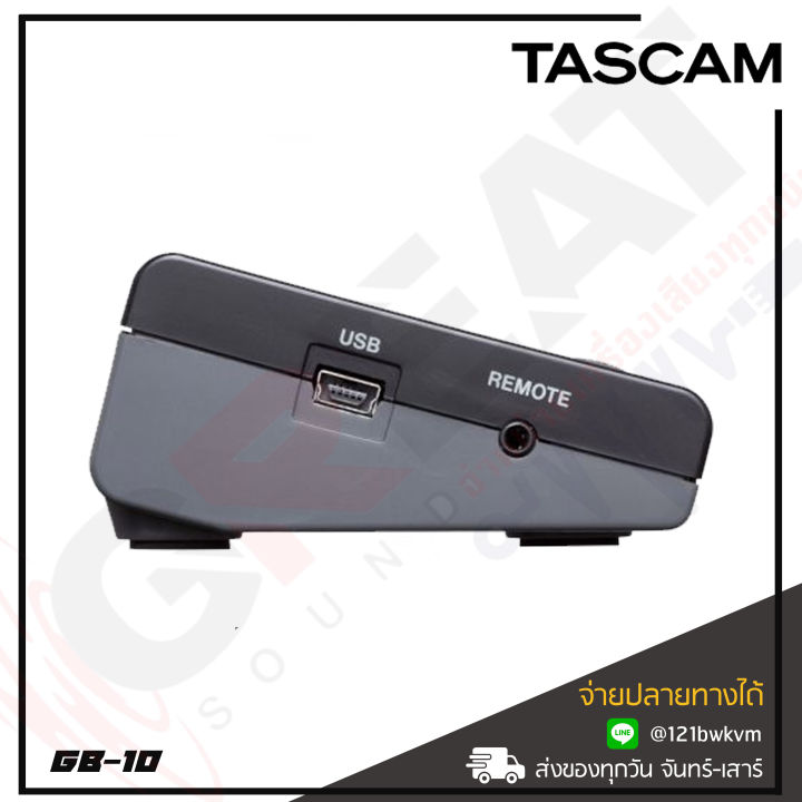 tascam-gb-10-เครื่องเล่นและบันทึกเสียง-กีต้าร์และเบส-สินค้าใหม่แกะกล่อง-รับประกันศูนย์ไทย