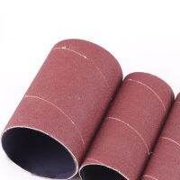 【CW】▦❅  6Pcs  115mm 80/120Grit Sanding Drum Sleeves Paper Polishing Metal Glass Wood Grinding