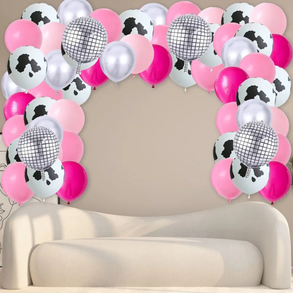 Black And Silver Balloon - 55.88cm, Pack Of 6, Black And Silver Party  Decorations, Silver And Black Balloons, Silver & Black Foil Balloon,  Balloon