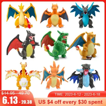 8 Styles Pokemon Plush Shiny Charizard Plush Toys Pokemon X Y Fire