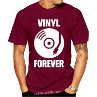 2021 Fashion Casual Men T-shirt Vinyl Forever T-Shirt Record Player Dj Decks